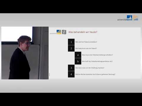 Patentrecht 04: Patenterteilungsverfahren