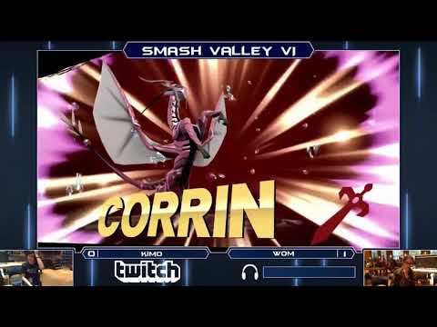 Smash Valley VI Wii U Singles - Kimo (ZSS/Corrin) vs Wom (Lucario/Yoshi) - Losers Top 16 Qualifier