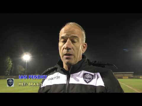 Met Police 4 Bracknell Town 1 - Ian Pendry & Paul Burnell