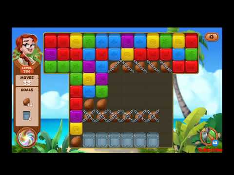 Lost Island Blast Adventure Level 764 NO BOOSTERS - A S GAMING