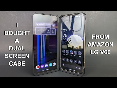 LG V60 Dual Screen Case From Amazon. The Set Is Complete