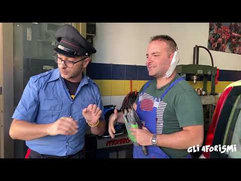 Gli Aforismi - Dal meccanico in Calabria