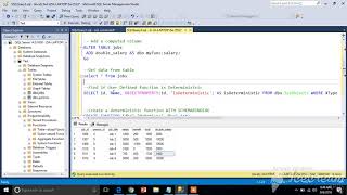 Creating Computed Columns With User Defined Functions