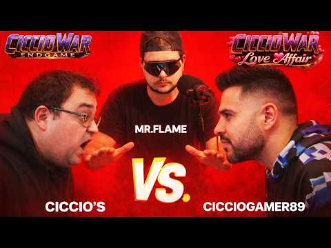 CiccioGamer89 VS Ciccio's: CICCIOWAR il Confronto Finale in DIRETTA LIVE