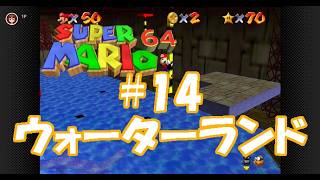 今年で30周年の【スーパーマリオ64】スター120枚攻略を目指す#14