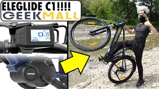 ELEGLIDE C1 trekking e-bike review GEEKMALL recensione e unboxing bici elettrica con motore centrale