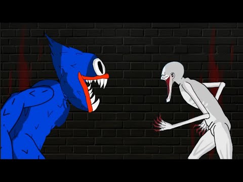 Scp 096 vs Huggy Wuggy, Jeff The Killer | Poppy Playtime Animation