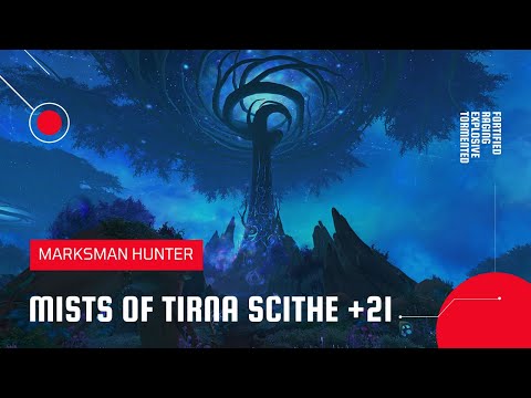 World of Warcraft: Shadowlands | Mythic Mists of Tirna Scithe +21 | MM Hunter (Season 2)