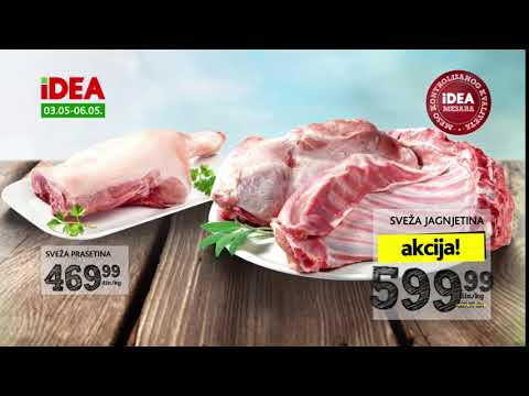 IDEA I Senzacionalna ponuda mesa 3.05 - 6.05.2018.