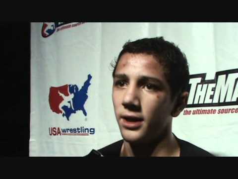 Interview with Aaron Pico (CA), Cadet Nationals Greco-Roman 119 lbs. champion