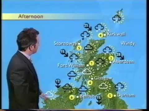 BBC Weather 4th December 1998