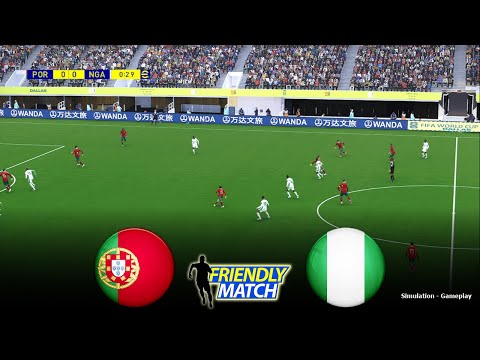 PORUGAL vs NIGERIA Live | Pre-World Cup 2026 Friendlies | 10 June 2026 |Simulation PES 2021 Gameplay