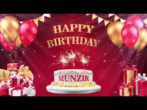 MUNZIR  منذر | Happy Birthday To You | Happy Birthday Songs 2022