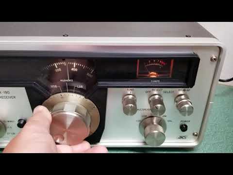 Allied Radio Shack SX-190 Shortwave Receiver with Speaker