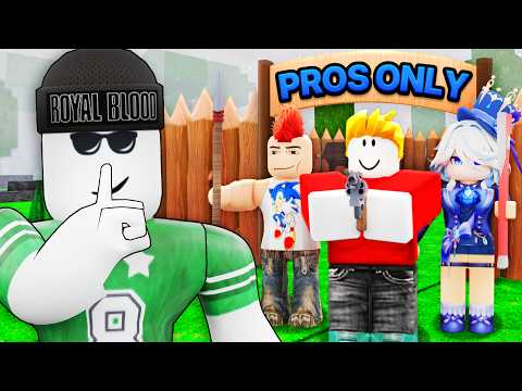 I Snuck Into a PROS ONLY BASE In 99 Nights In The Forest!