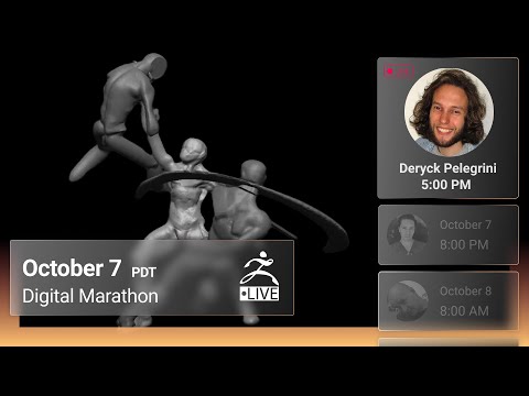 Digital Marathon - Deryck Pelegrini - ZBrush 2021.7 (10-7-21 Part 1)