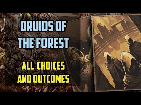 Druids Of The Forest All choices - Thronebreaker the Witcher Tales - (Broken Circle)