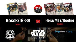 eBossk & IG-88 vs eHera & eMaz & Rookie Pilot