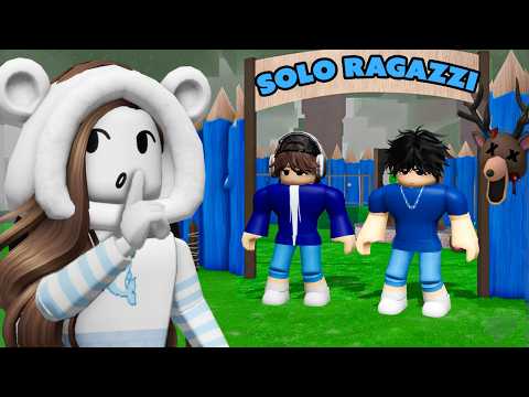 entro di nascosto in una base solo per ragazzi su 99 notti su roblox.