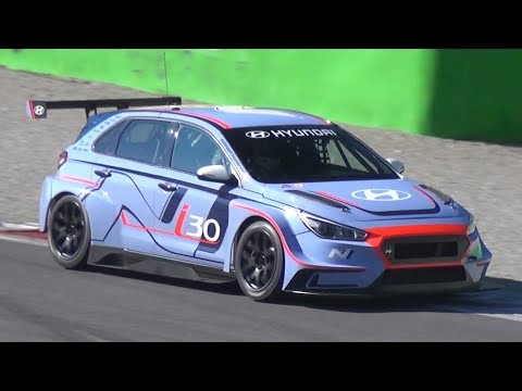 2018 Hyundai i30 N TCR Testing at Monza Circuit!