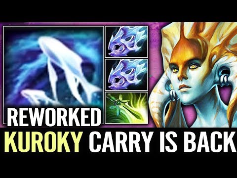 KUROKY CARRY IS BACK! Epic Naga Speed Build + Skill Rework 7.20 Craziest META Dota 2