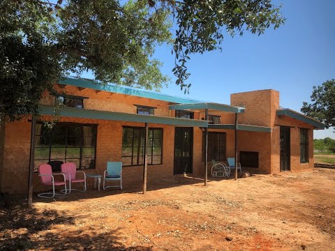 AECT - house built with compressed earth blocks