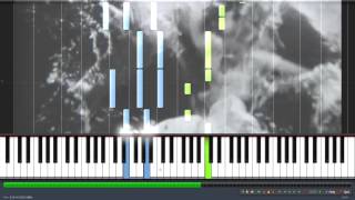 Riverside - Agnes Obel on piano/Synthesia (+sheets + MIDI) tutorial
