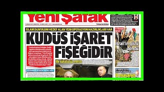 Yeni şafak gazetesi, günlük gazete manşetleri