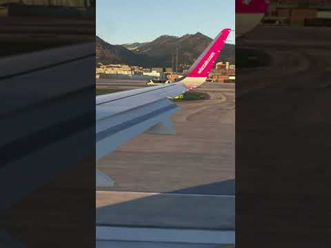 That landing was good!!!- Genoa Airport | Italy | - #youtubeshorts #shorts