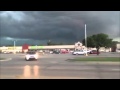 Supercell Looms Over Norman, Oklahoma (Looped ...