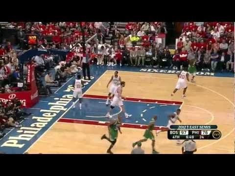 Rajon Rondo 23 points 14 assists vs Philadelphia Sixers full highlights game 3 NBA Playoffs 2012 HD