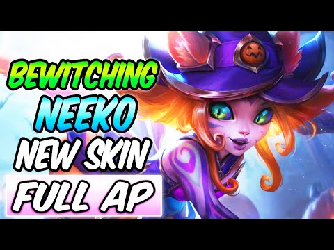 NEW BEWITCHING NEEKO HALLOWEEN SKIN FULL AP MID GAMEPLAY | Best Build & Runes | League of Legends