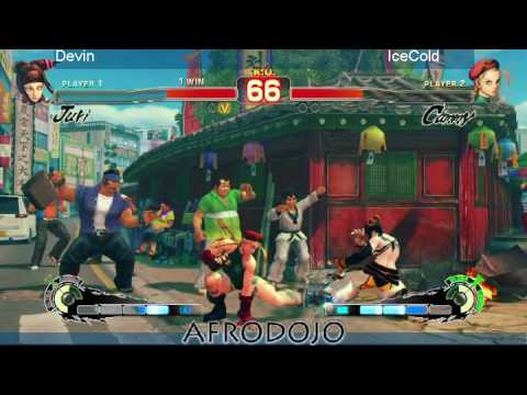 SSF4 - AFRODOJO 7/22/2010 - Zerostar.hx(Juri) vs IceCold(Cammy)
