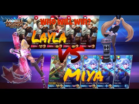Layla VS Miya, Who Will Win??[Mirror Mode]