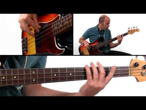 Blues Bass Guitar Lesson - Lick #19 Albert Collins Style - Jasper Mortier