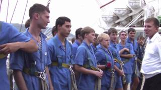 preview picture of video 'Vladivostok Russia Sailing Bort NADEZHDA part 3 ウラジオストク帆船'