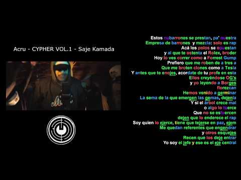 Acru Cypher VOL. 1 - Saje Kamada - Rimas x Métrica x Skills