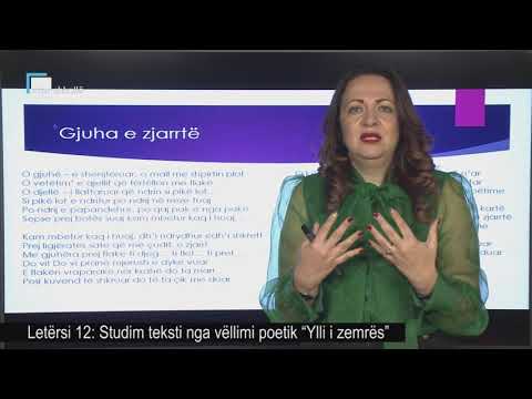 Letërsi 12 - Studim teksti nga vëllimi poetik "Ylli i zemrës"