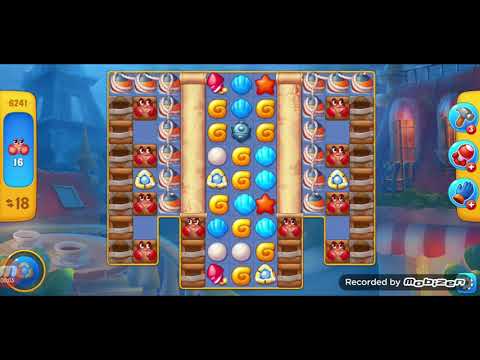 fishdom gameplay / level 6241 /It is like the ads? / thank you 피쉬돔 / 모바일 게임 / 중독성 있는 게임 /