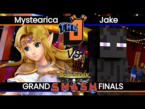Mystearica (Zelda/Palutena) vs. Jake (Steve) - GRAND FINALS!!! | Boardwalk Smash 10 SSBU (6/30/2022)