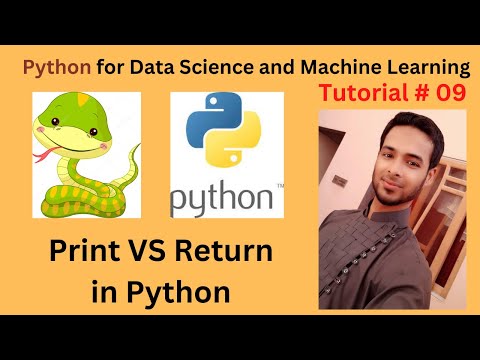 Tutorial 09 Print Vs Return In Python
