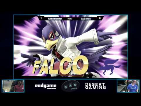 SP14 Pools - Funkermonster (Mega Man/Greninja) vs SAK|Tyson (Falco)