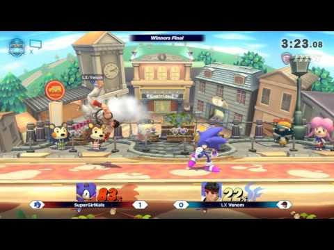 SuperGirlKels vs Venom - Lan ETS 2017 - Wii U Winners Final