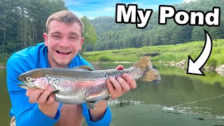 Stocking Rainbow Trout in My Pond... But Can they Survive