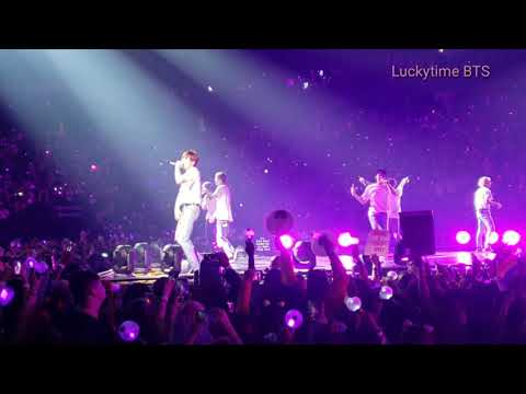 180928 FRI DAY1 NEWARK BTS CONCERT 방탄소년단 so what 쏘왓 Fancam