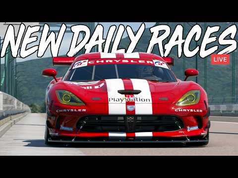 🔴LIVE - Gran Turismo 7: New Daily Races