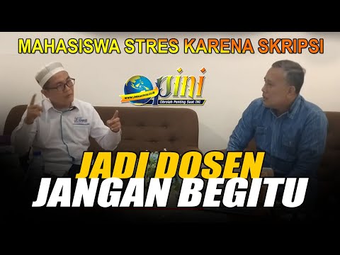 Jadi Dosen Jangan Begitu, Mahasiswa Sampai Stres