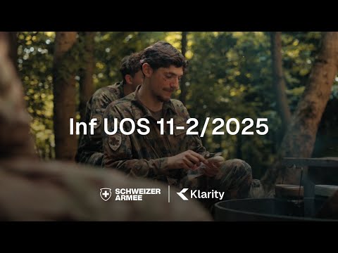 Beförderungsfilm Inf UOS 11-2/25 | Schweizer Armee