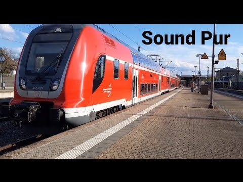 Abfahrt von einem Twindexx in Schwabach (Br 445)