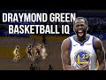 Draymond Green's Basketball IQ takes away Raptors end of game play | NBA Film Room